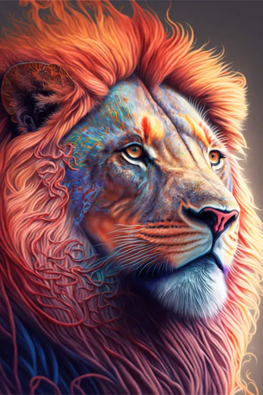 Stylized Colored Pencil Art
