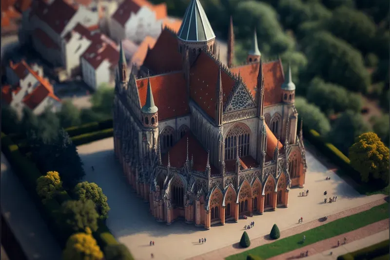 Detailed Miniature Scenes
