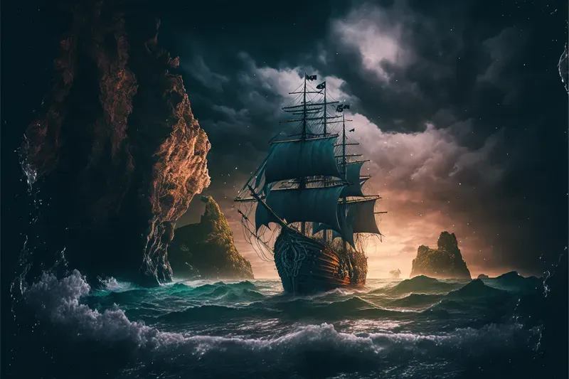 Dramatic Landscape Scene Photographs