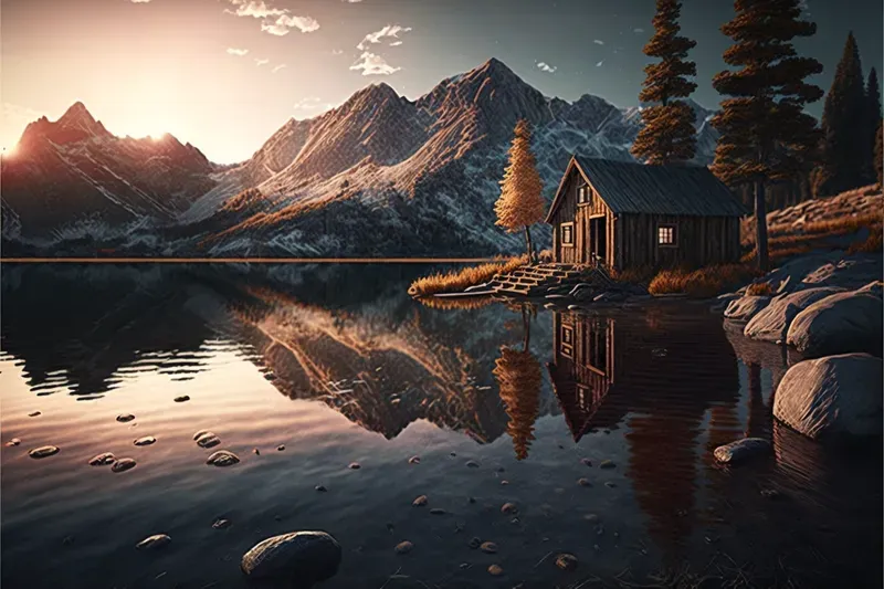 Dramatic Landscape Scene Photographs