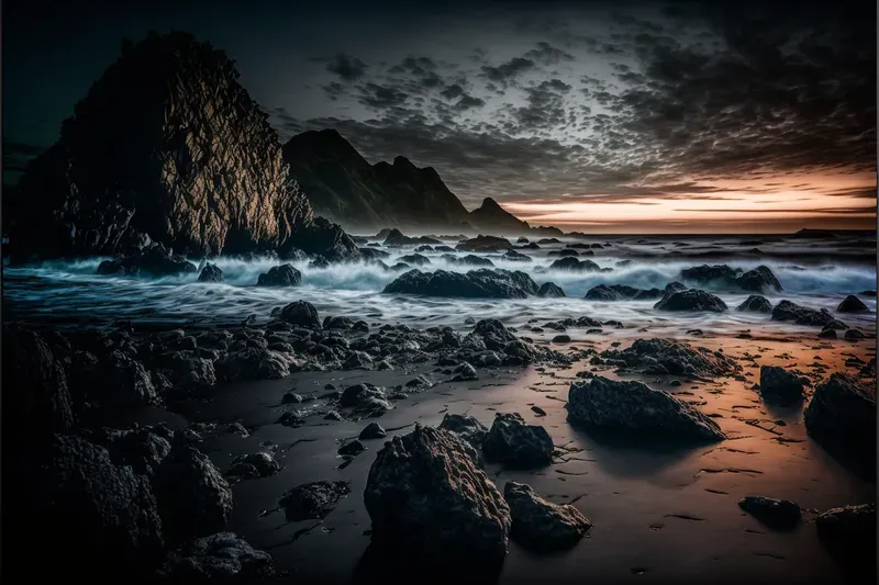 Dramatic Landscape Scene Photographs