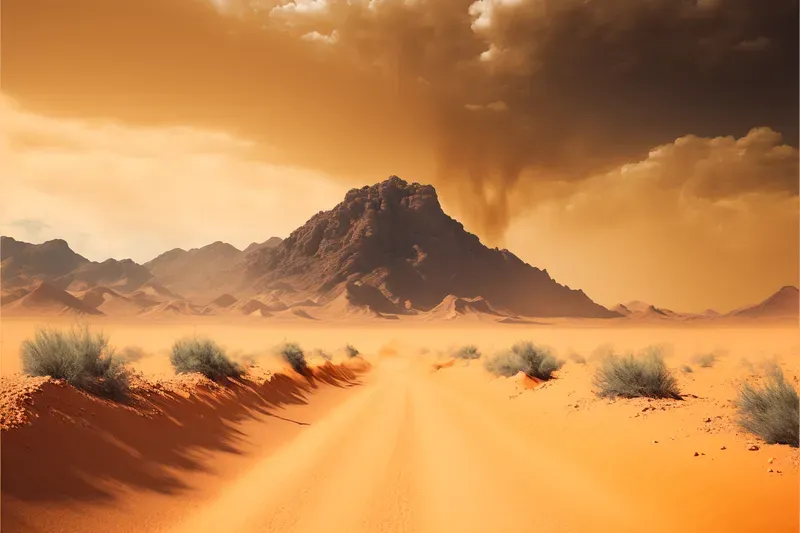 Dramatic Landscape Scene Photographs