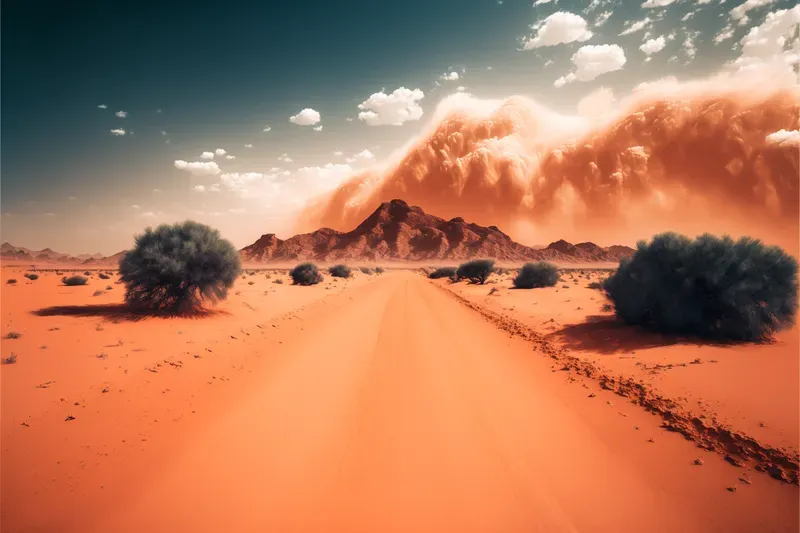Dramatic Landscape Scene Photographs