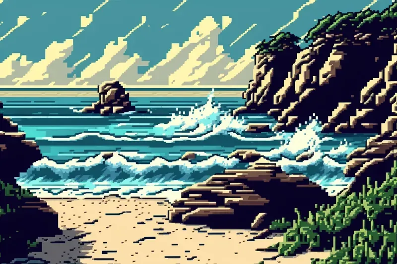 8 Bit Landscapes