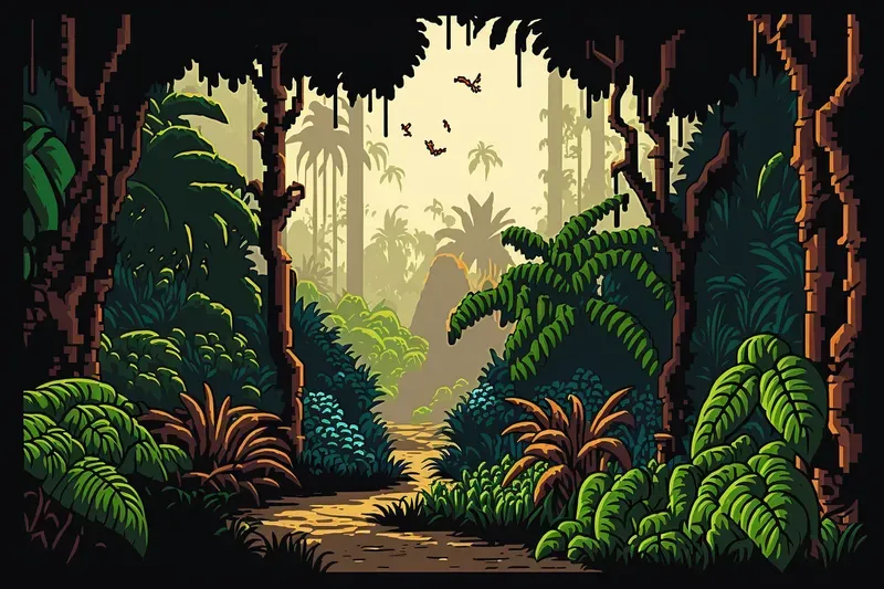 8 Bit Landscapes