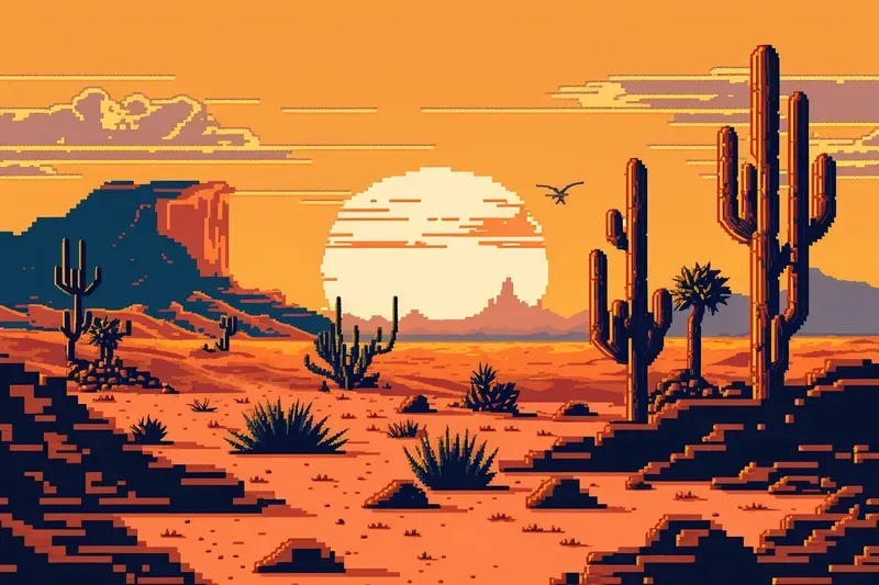 8 Bit Landscapes