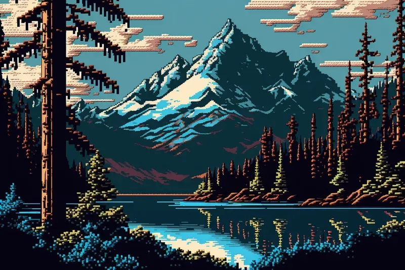 8 Bit Landscapes