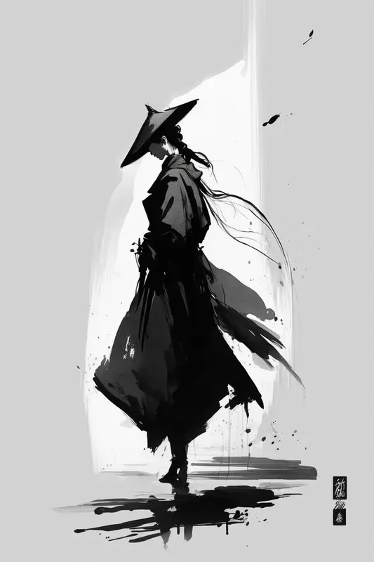 Chinese Ink Brush Paintings