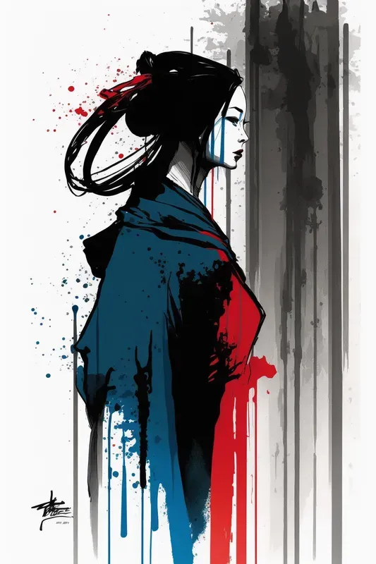 Chinese Ink Brush Paintings