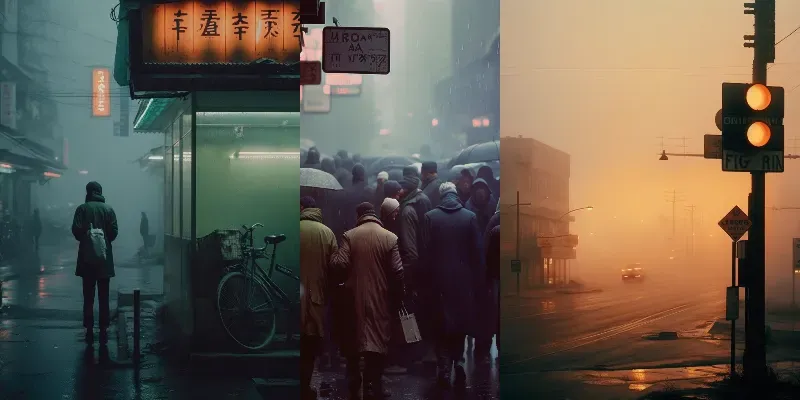 The Dark Dystopian Futures generated by undefined