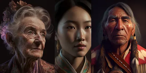 Realistic People generated by midjourney