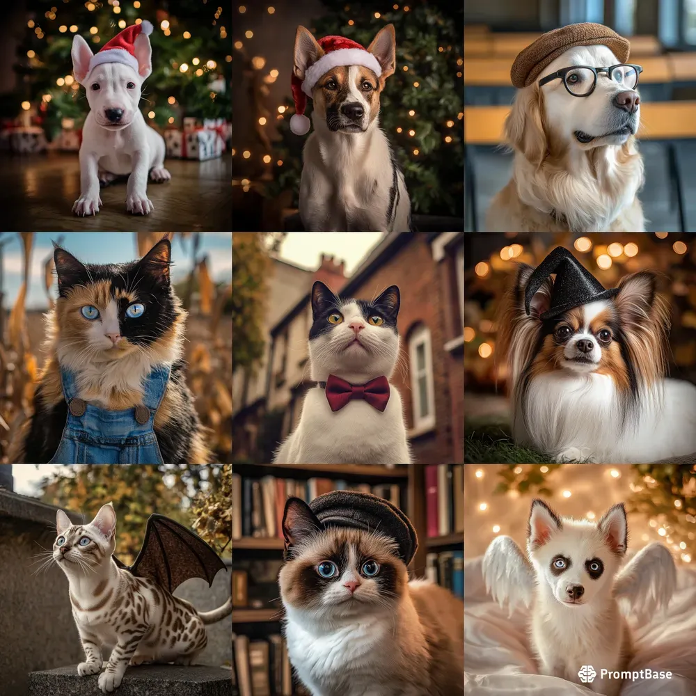 Your Pet Images As Costumed Photos