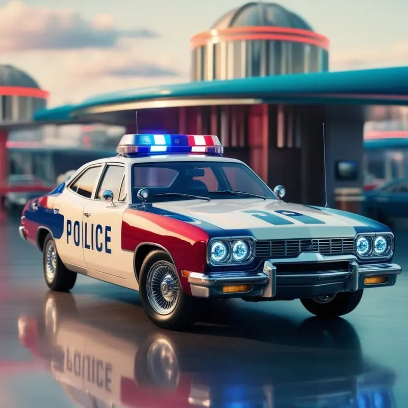 Cool Retro Futuristic Vehicles