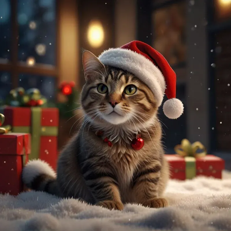 Festive 3D Pet Portraits