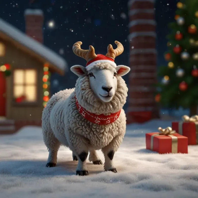 Festive 3D Pet Portraits