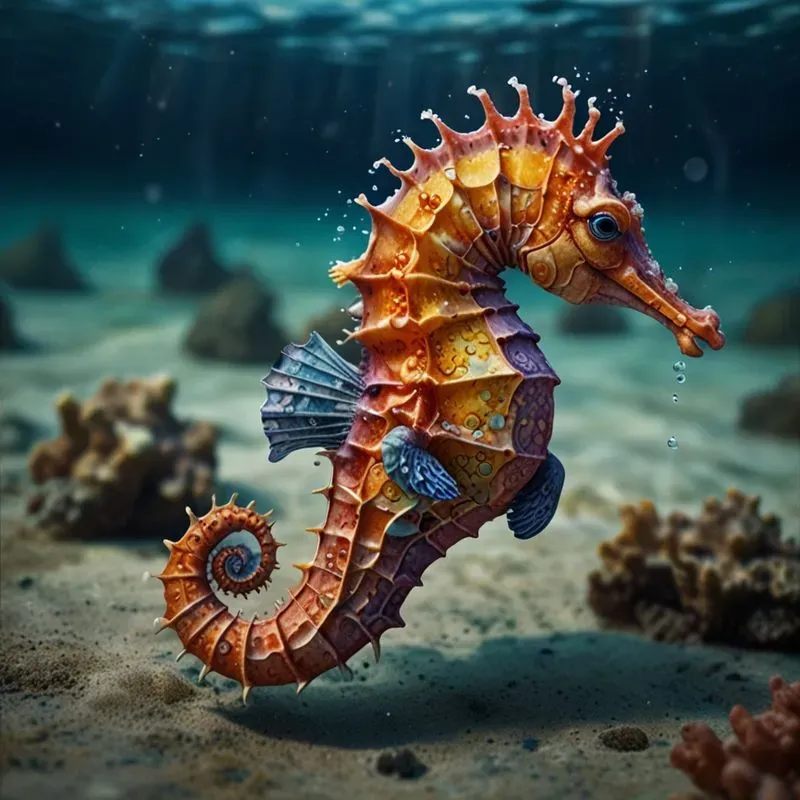 Sea Creature Watercolor Illustrations
