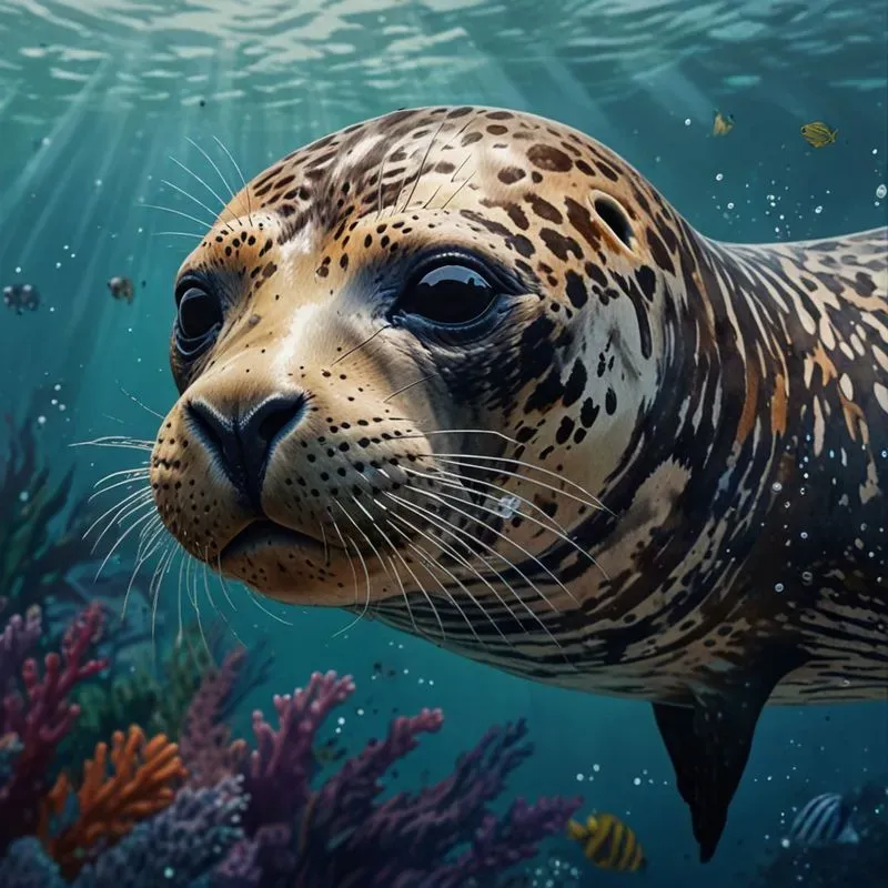Sea Creature Watercolor Illustrations