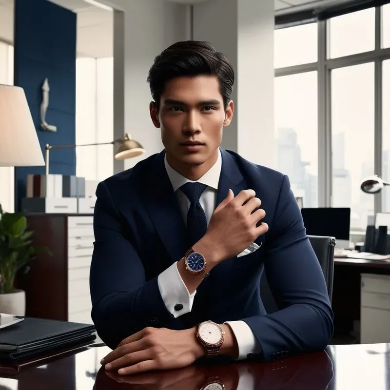 Model Poses For Stunning Commercial Ads