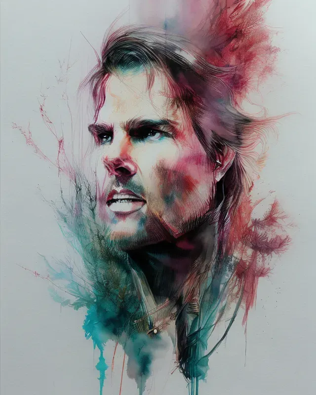 Colorful Water Inks
