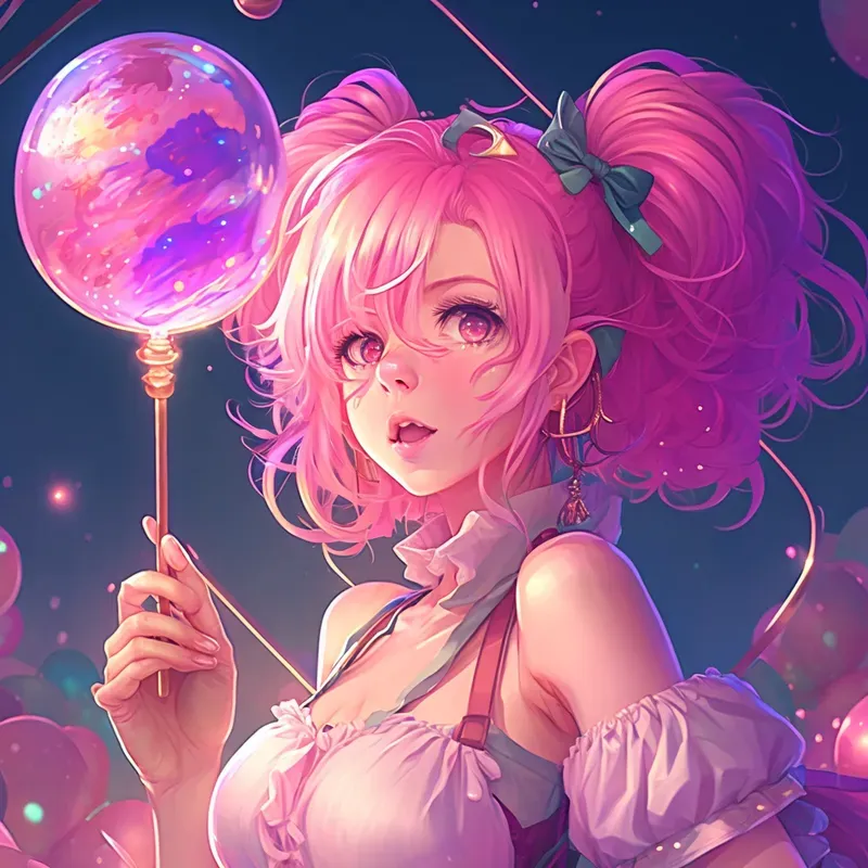 Kawaii Anime Girl Content Character Art