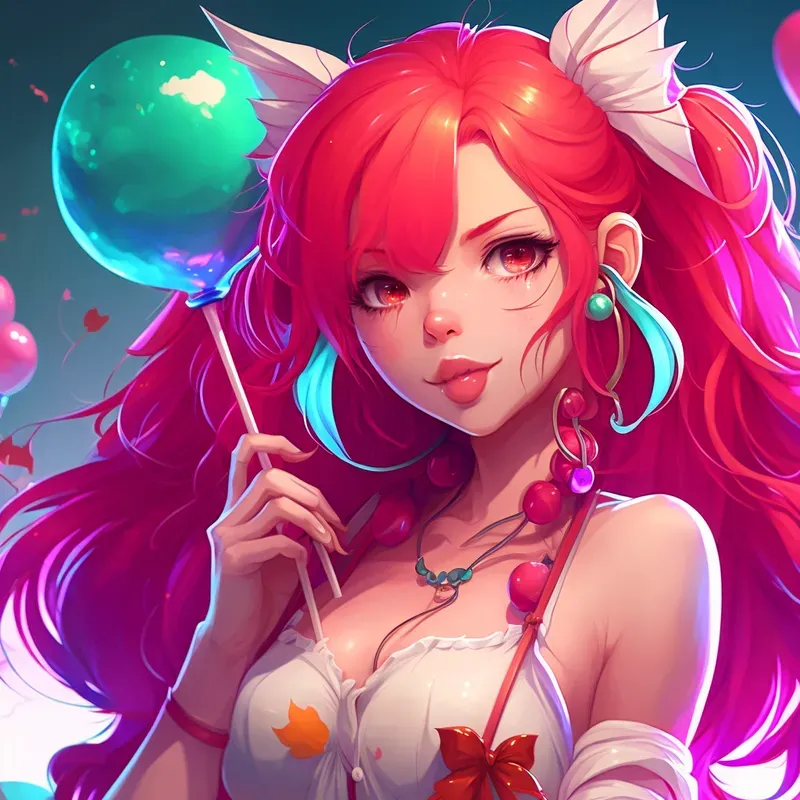 Kawaii Anime Girl Content Character Art