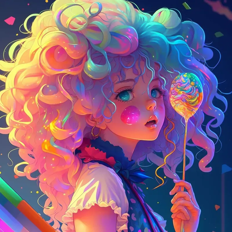 Kawaii Anime Girl Content Character Art