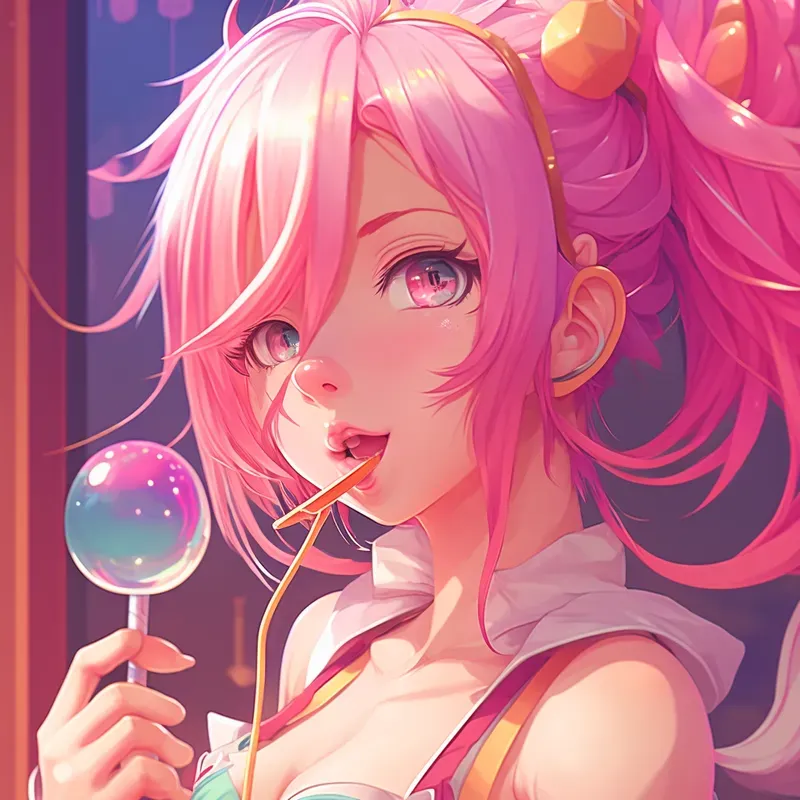 Kawaii Anime Girl Content Character Art