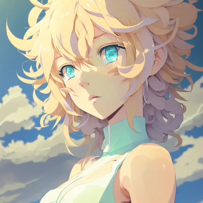 Observe Anime Girl Character Concept Art
