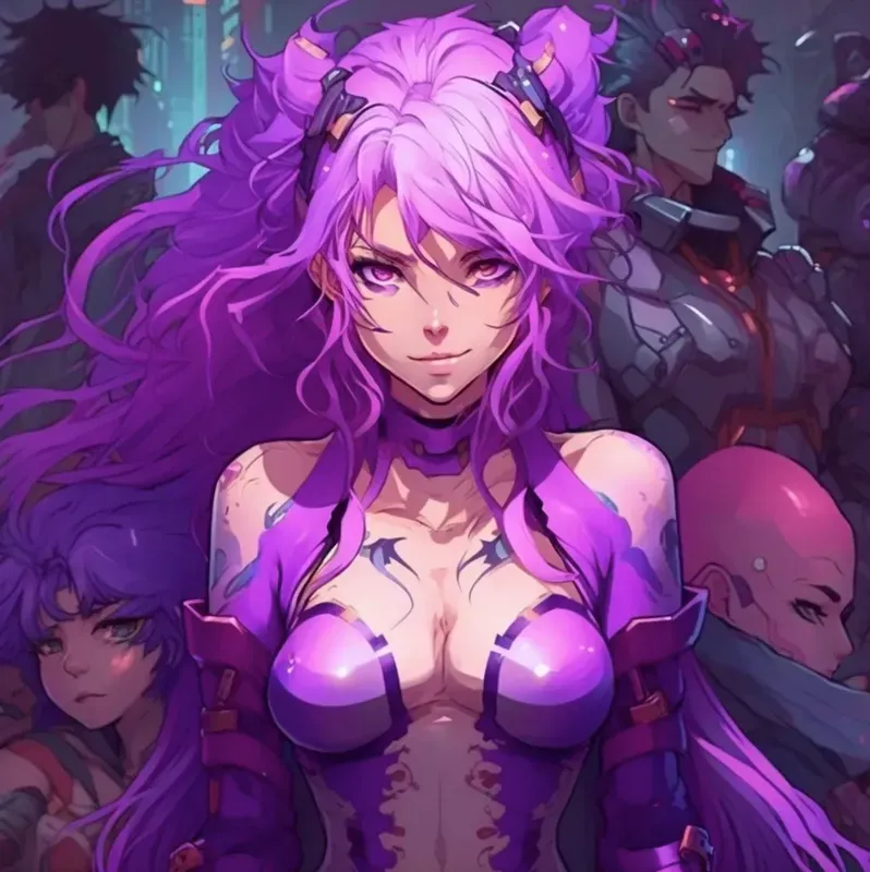Idol Anime Girls Concept Character Art