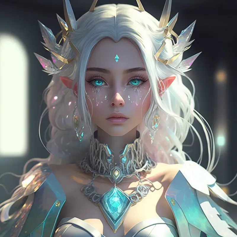 Royalmoon Neon Anime Girls Characters 3D