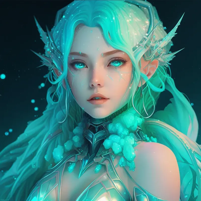 Royalmoon Neon Anime Girls Characters 3D