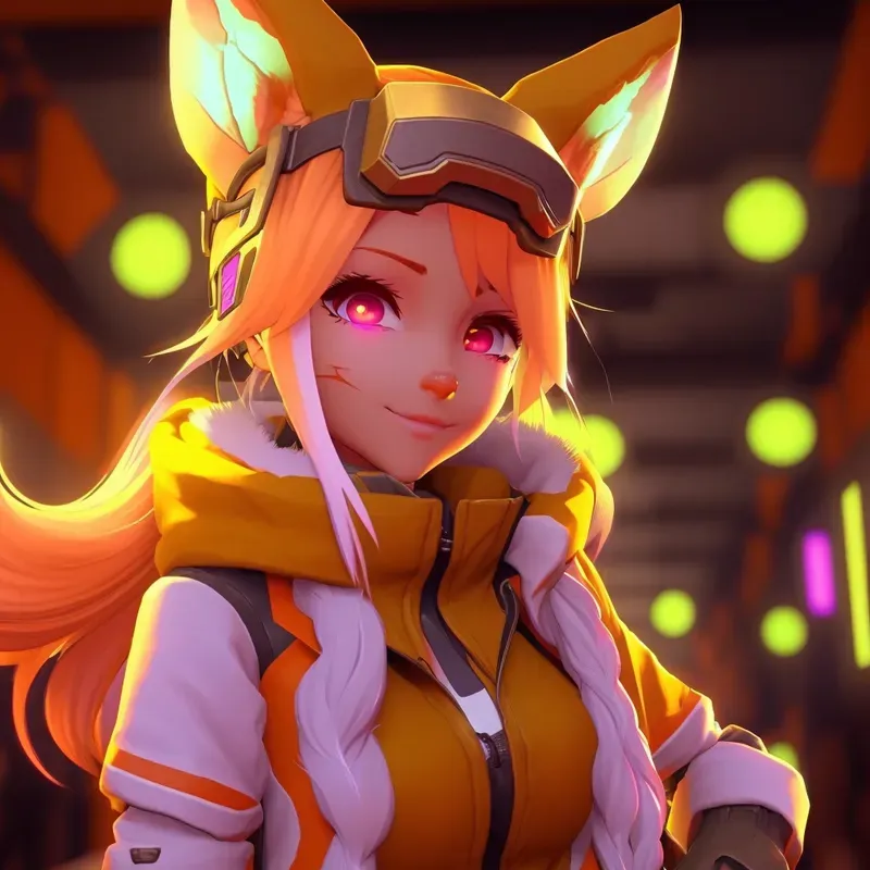 Animal Anime Girls Game Avatars 3D