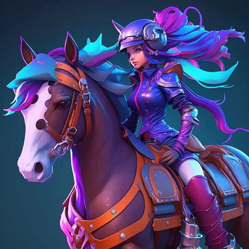 Animal Anime Girls Game Avatars 3D