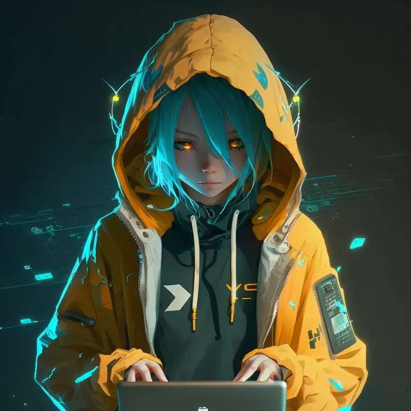High Tech Anime Girls Game Avatars 3D