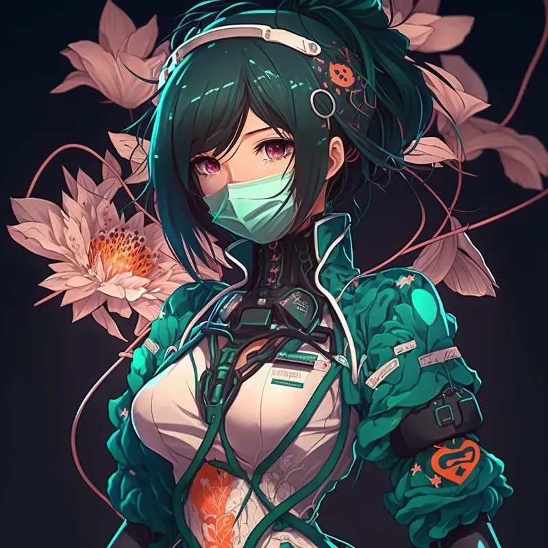 3D Game Avatars Neon Anime Girls