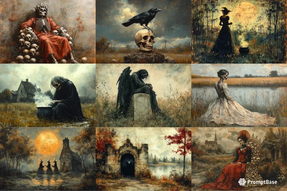 Grotesque Gothic Horror Art