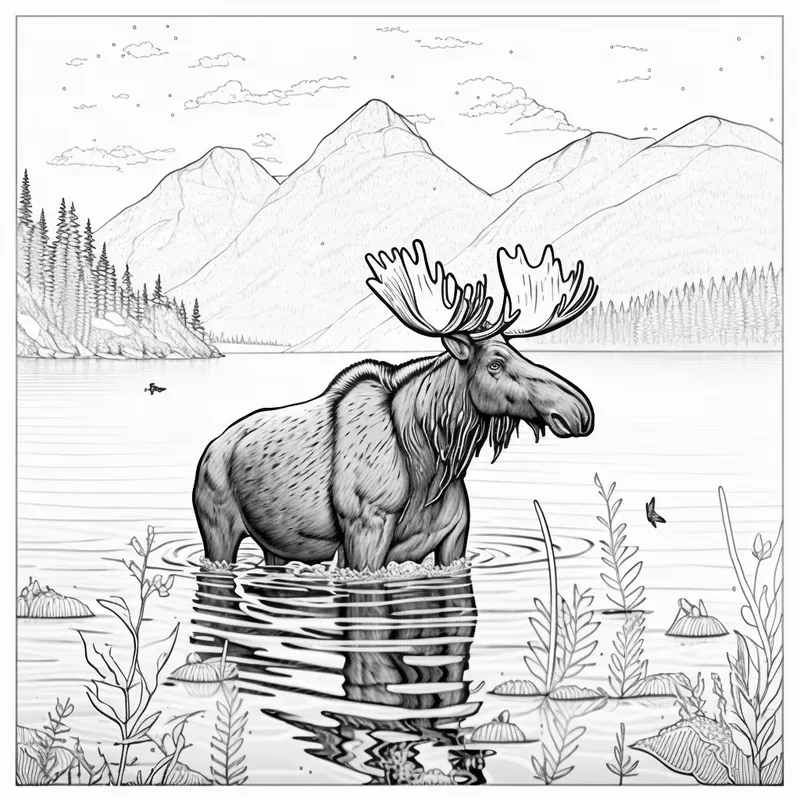 Woodland Animals Coloring Books