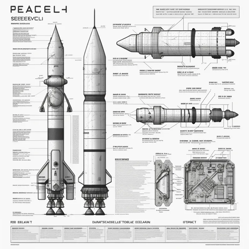 Blueprints Of Military Rockets And Ufos