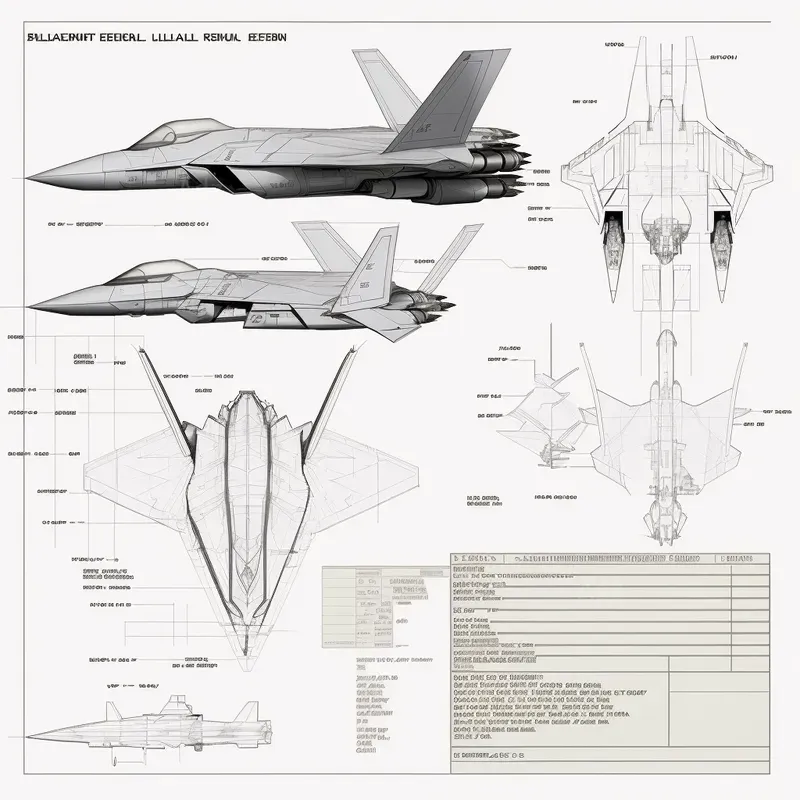 Blueprints Of Military Rockets And Ufos