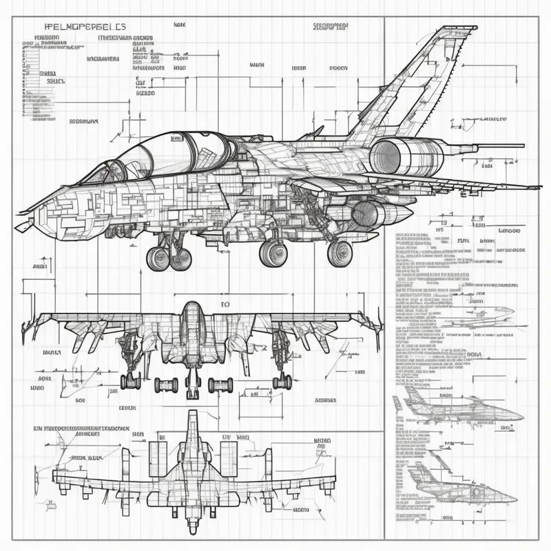 Blueprints Of Military Rockets And Ufos