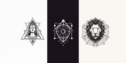 Tattoo Stencils generated by dalle