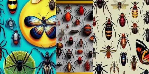 Insect Wall generated by midjourney
