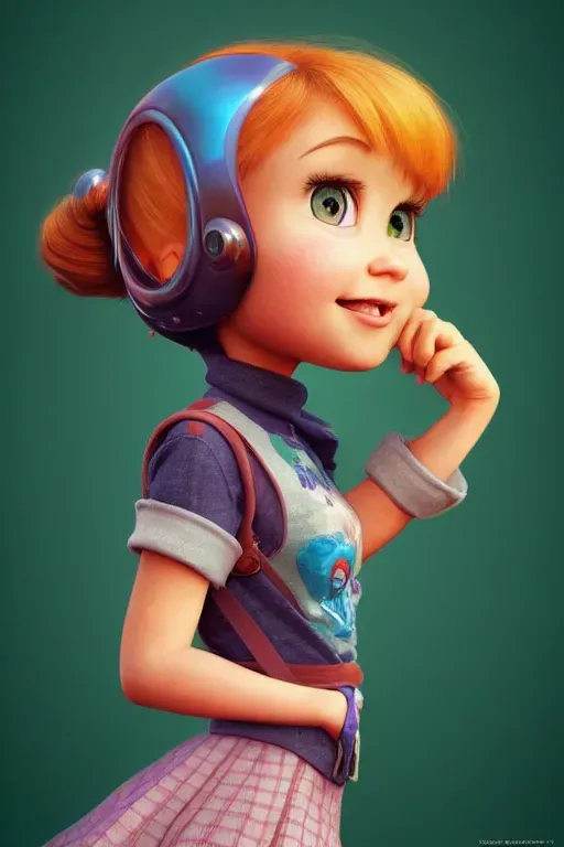 Young Pixar Girl