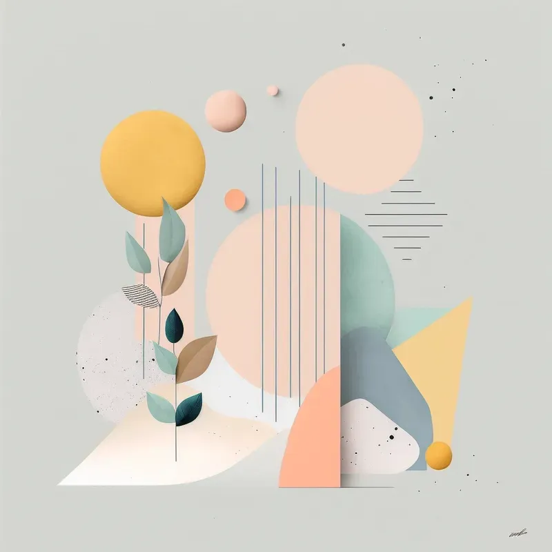 Boho Minimalist Style Art Prints