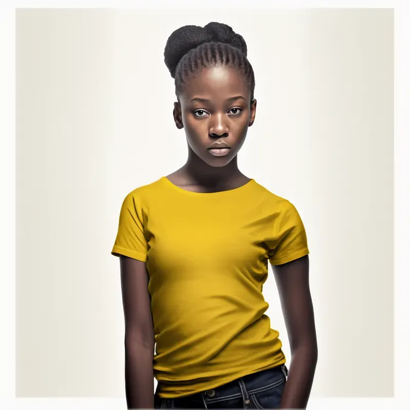 T-shirt Mockups Worn By Models