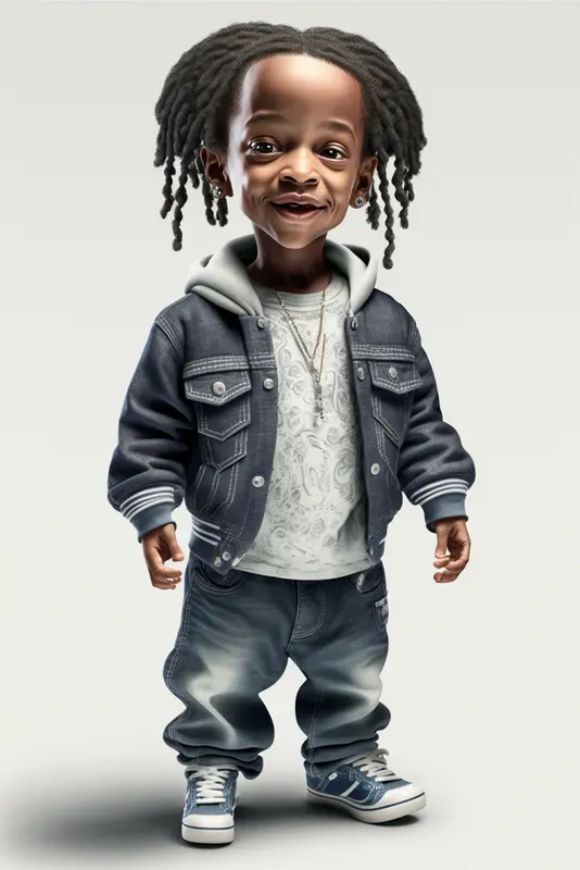 Portraits Of Famous Celebrities As Kids