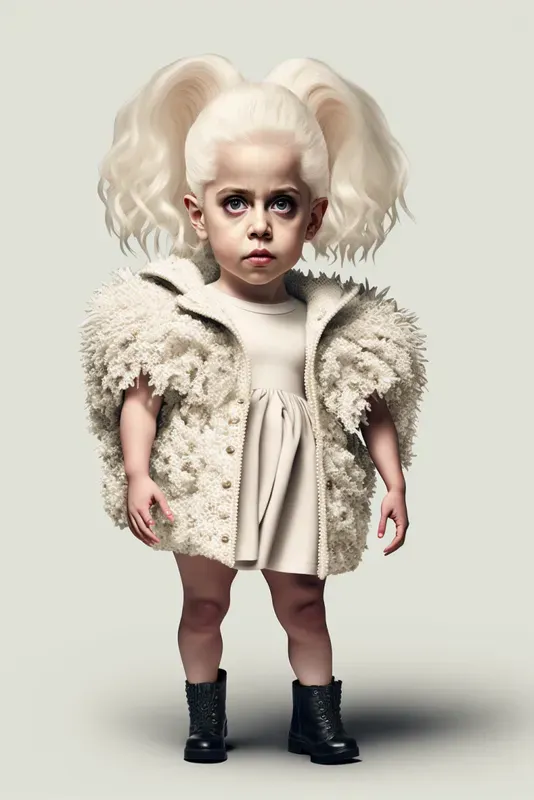 Portraits Of Famous Celebrities As Kids
