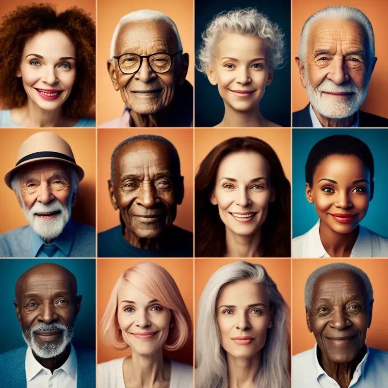 Group Composite Portraits Collages