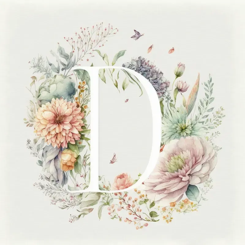 Floral Letters
