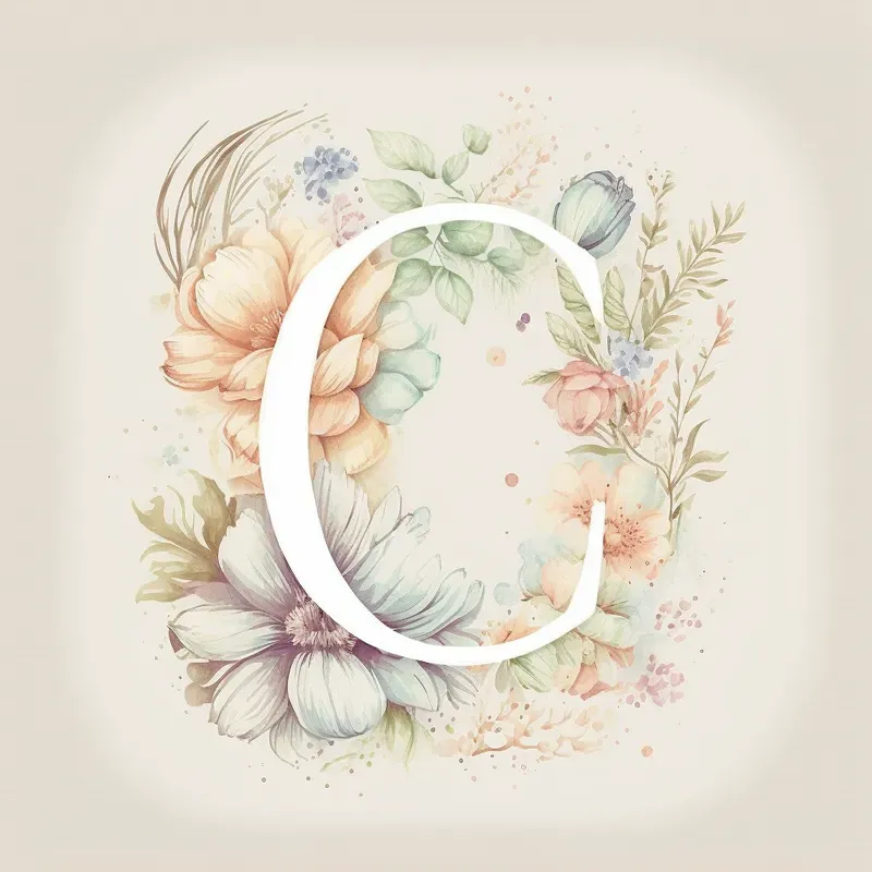 Floral Letters